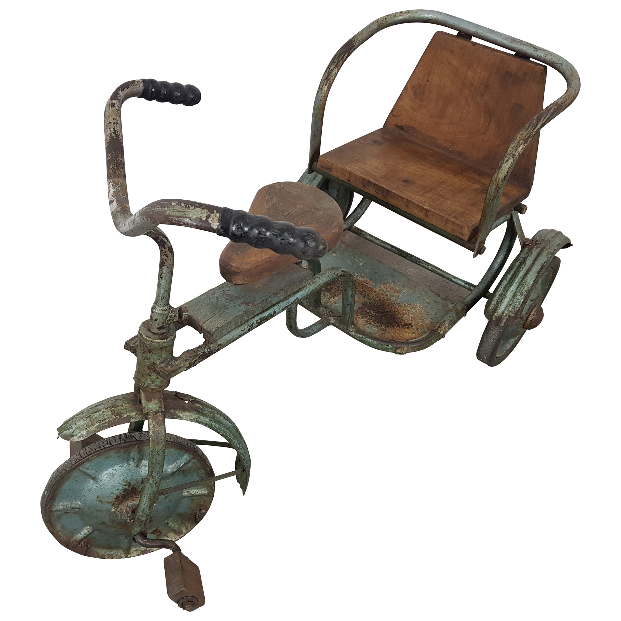 Dekoartikel Bike Fahrrad Metall Holz Vintage Design Industrial Stil Art Lounge