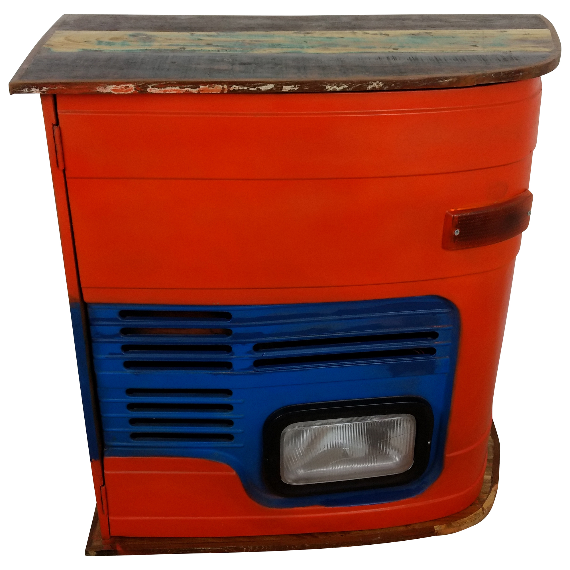 Kommode Sideboard Schrank Vintage Design Metall Anrichte Tata Front Industrial