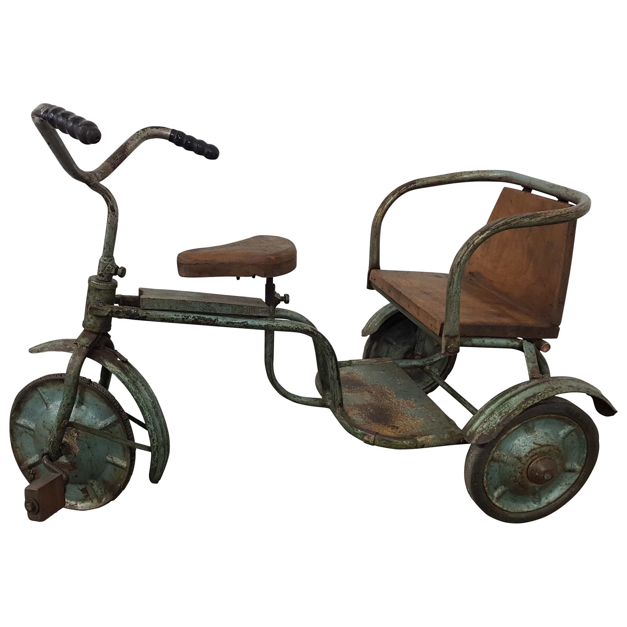 Dekoartikel Bike Fahrrad Metall Holz Vintage Design Industrial Stil Art Lounge