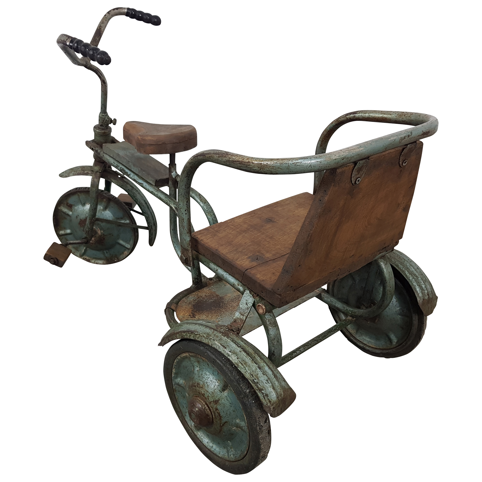 Dekoartikel Bike Fahrrad Metall Holz Vintage Design Industrial Stil Art Lounge